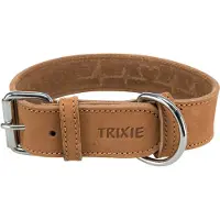 Trixie Rustic Leather Oiled 40 Mm Dog Collar Marron 55-65 cm