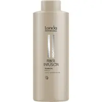 Londa Professional Shampooing réparateur à la kératine pour cheveux abîmés Fiber Infusion (Shampooing), 1000 ml