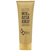 Alyssa Ashley Musk Golden Glitter Lotion hydratante pour les mains et le corps 250 ml