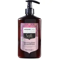 Arganicare , Shampooing pour cheveux à la protéine de soie, hydratant et nourrissant, 400 ml