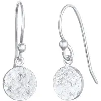 Elli Boucles d'oreilles argent / transparent