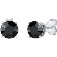 KUZZOI Boucles d'oreilles noir / argent