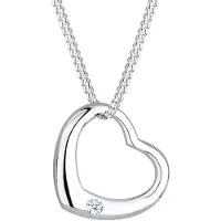 Elli DIAMONDS Chaîne 'Herz' argent