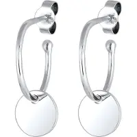 Elli Boucles d'oreilles argent