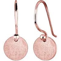 Elli Boucles d'oreilles 'Geo' or rose