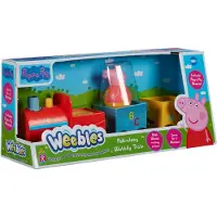 Sonstige Verlage PEPPA Pig WEEBLES - Figurines et train Roly Poly