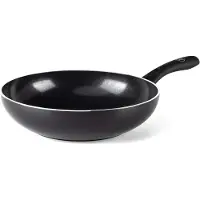 GreenChef Wok Diamond Ø 28 cm noir