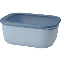 Mepal Plat multi-usages rectangulaire Cirqula 3000 ml bleu clair