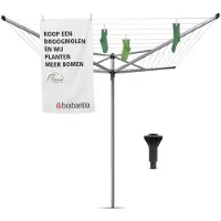 Brabantia Séchoir à Linge Parapluie Topspinner 50 Mêtres -