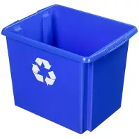 Sunware Boîte Nesta Recycle bleue 45 litres.