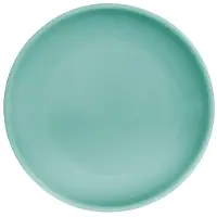 Olympia Lot De 12 Assiettes Plates Vertes En Grès 205mm