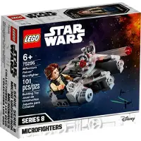 LEGO 75295 Star Wars Falcon Millennium Microfighter avec Han Solo Minifigur