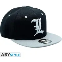 Abystyle Death Note Casquette de baseball Snapback - L (schwarz/grau)
