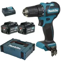 Makita Perceuse visseuse 12 V CXT Li-Ion - - avec 2 batteries 10.8V 4.0Ah - chargeur - MakPac - DF332DSMJ