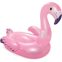 Bestway Bouée gonflable flamant rose - 127 x 127 cm