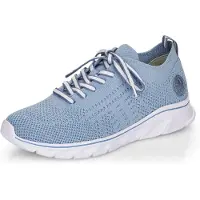 Rieker Baskets basses bleu / bleu clair