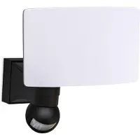 B.K.Licht applique murale extérieur détecteur de mouvement LED 20W 2300lm lumière blanche neutre 4000K IP44 couleur noire