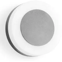 Brumberg Applique murale LED 230 V IP54 argentée - Plafonnier 1x9 W 10030693