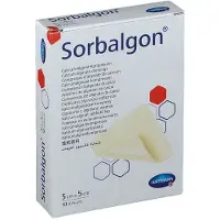 Hartmann Sorbalgon Classic 5 x 5cm 999598 10 pc(s) Compresses
