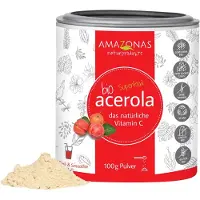 Amazonas Acérola 100%Pur Vit.C naturelle en poudre 100 g