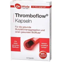 Dr. Wolz Gélules Thromboflow pour un flux sanguin sain, 20 gélules