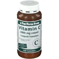 Hirundo Products The Nutri Store Vitamine C 1000 mg retard Comprimés à libération prolongée, 150 comprimés