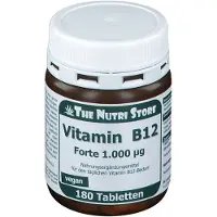 Hirundo Products The Nutri Store Vitamine B12 forte 1000 ug comprimés, 180 comprimés
