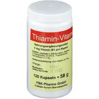 FBK-Pharma GmbH FBK-Pharma Thiamine-Vitamine B1 gélules, 120 gélules