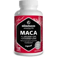 Vitamaze GmbH Maca 10:1 haute dose+L-arginine+Opc+Vit.vegan cps. 120 pcs