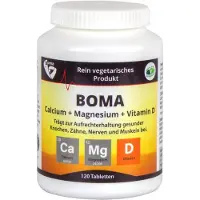 Boma Lecithin Calcium + Magnésium + Vitamine D, 120 comprimés