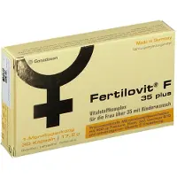 Gonadosan Distribution GmbH Fertilovit F 35 Plus – vitamines fertilité femme 35+ – Q10 – 30 gélules