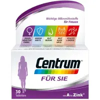 Pfizer Centrum pour vous comprimés, 30 comprimés
