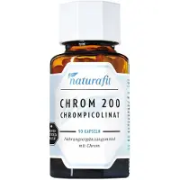 Naturafit Chrome 200 Picolinate de chrome en gélules, 90 gélules