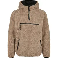Brandit Veste en polaire ' Teddyfleece Worker' camel