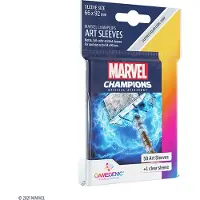 GameGenic Pochettes Marvel Champions Thor 50, protection de carte standard