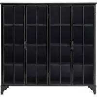 Nordal Armoire Downtown en fer - noir