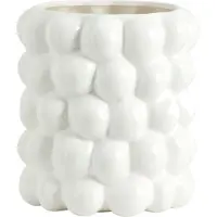 Nordal Pot de fleurs Carna blanc