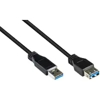 GOOD CONNECTIONS Alcasa Câble USB 3.0 A 5m USB 3.2 Gen 1 (3.1 Gen 1) USB A Noir