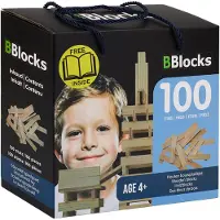 Bblocks Planches de construction vierges, 100dlg.