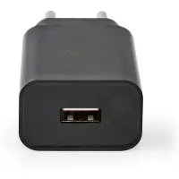 Nedis Chargeur mural | 12 W | Fonction de charge rapide | 1x 2,4 A A | Nombre de sorties : 1 | USB-A | USB Type-C (Loose) Cable | 1,00 m | Sortie monotension
