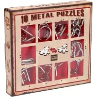 Eureka Breinpuzzelset Rood, 10st.
