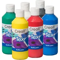 Creall Textielverf, 6x250ml