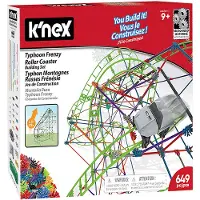 K'nex , montagnes russes "Typhoon Frenzy", 649 pièces.