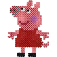 Pipsa Possu Ensemble de perles Midi - 4000 pces - Peppa Pig - - UneTaille - Perles