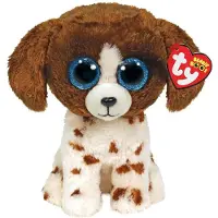 Ty knuffels Beanie Boos Knuffel Hond Muddles 24 Cm