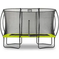 Exit Silhouette Trampoline 244x366cm – Sur pieds – Rectangulaire – Trampoline de Jardin – Vert