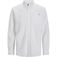 Jack & Jones Sports Summer Oversize Long Sleeve Shirt Blanc XL Homme