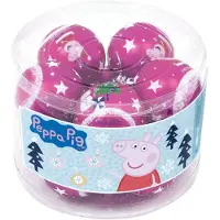 Arditex PP14019 Paquet de 10 boules Arbre de Noël diamètre 6cm. de Ee-Peppa-Cochon