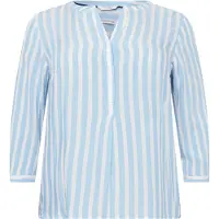 Tom Tailor 1024917 Long Sleeve Blouse Bleu 52 Femme