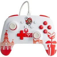 Toy Planet Mario Nintendo Switch Controller Clair